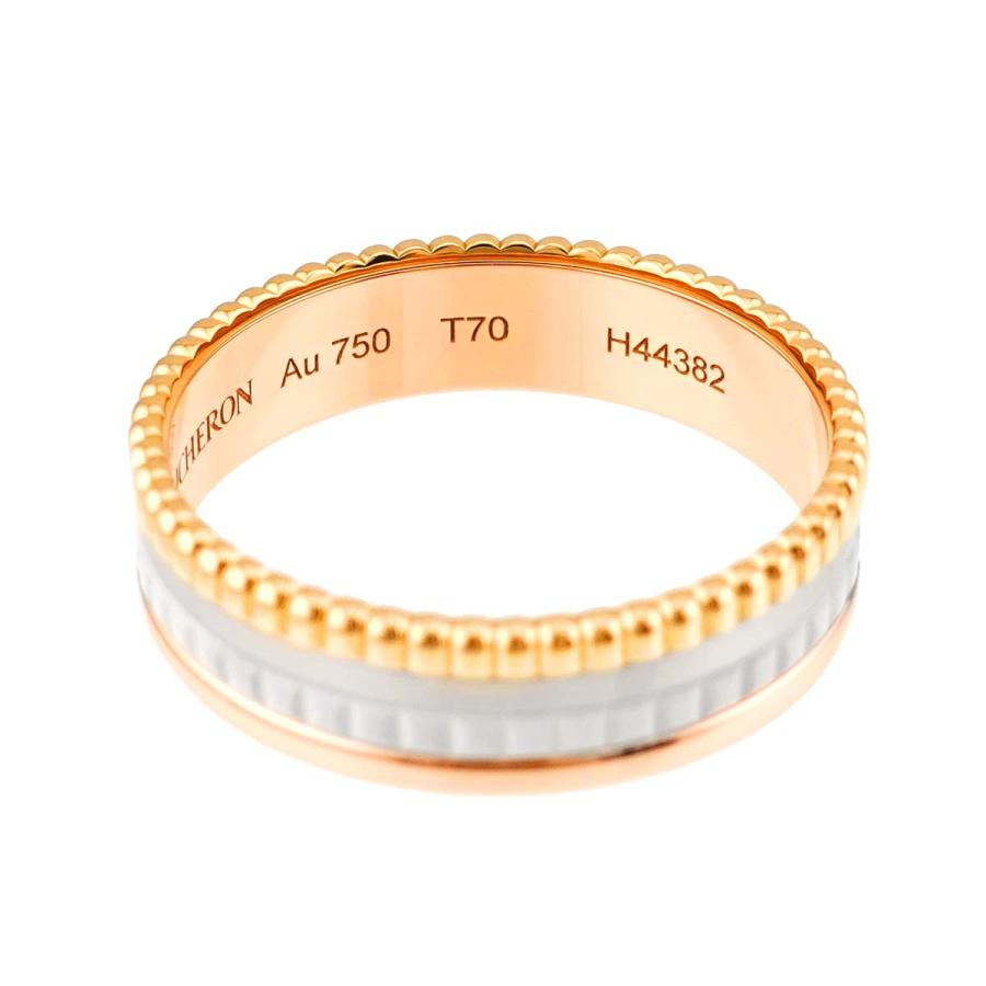 BOUCHERON（ブシュロン） キャトル ホワイト SM #70 リング K18 YG WG