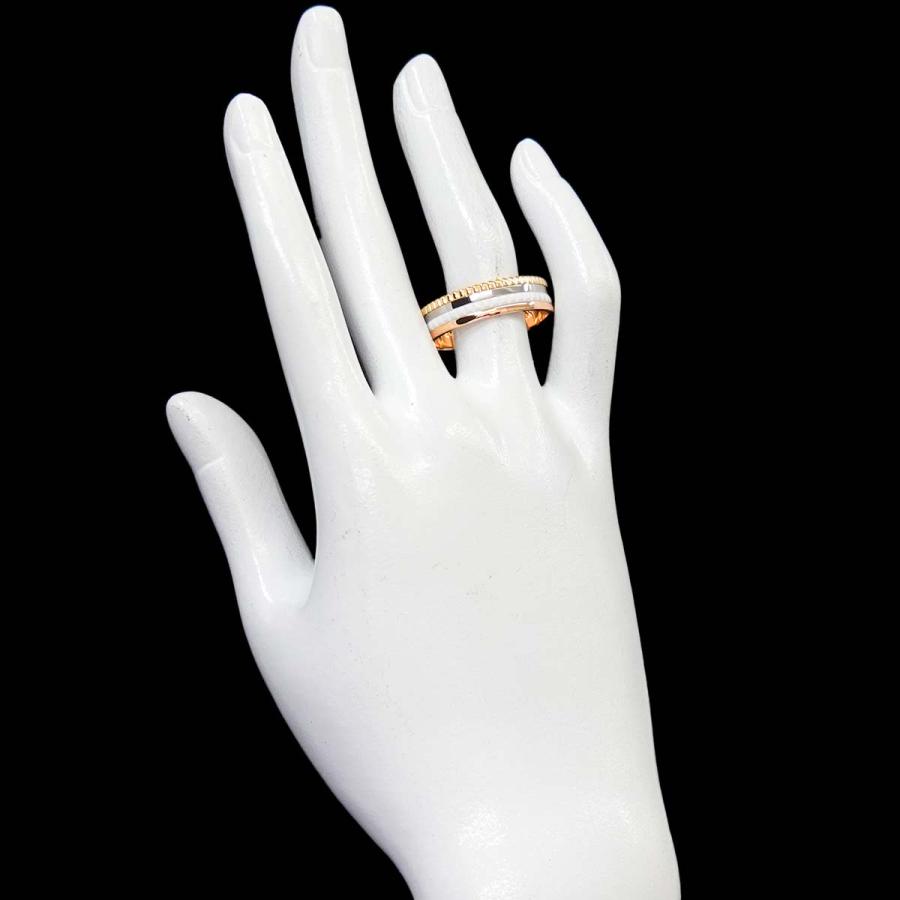 BOUCHERON（ブシュロン） キャトル ホワイト SM #70 リング K18 YG WG