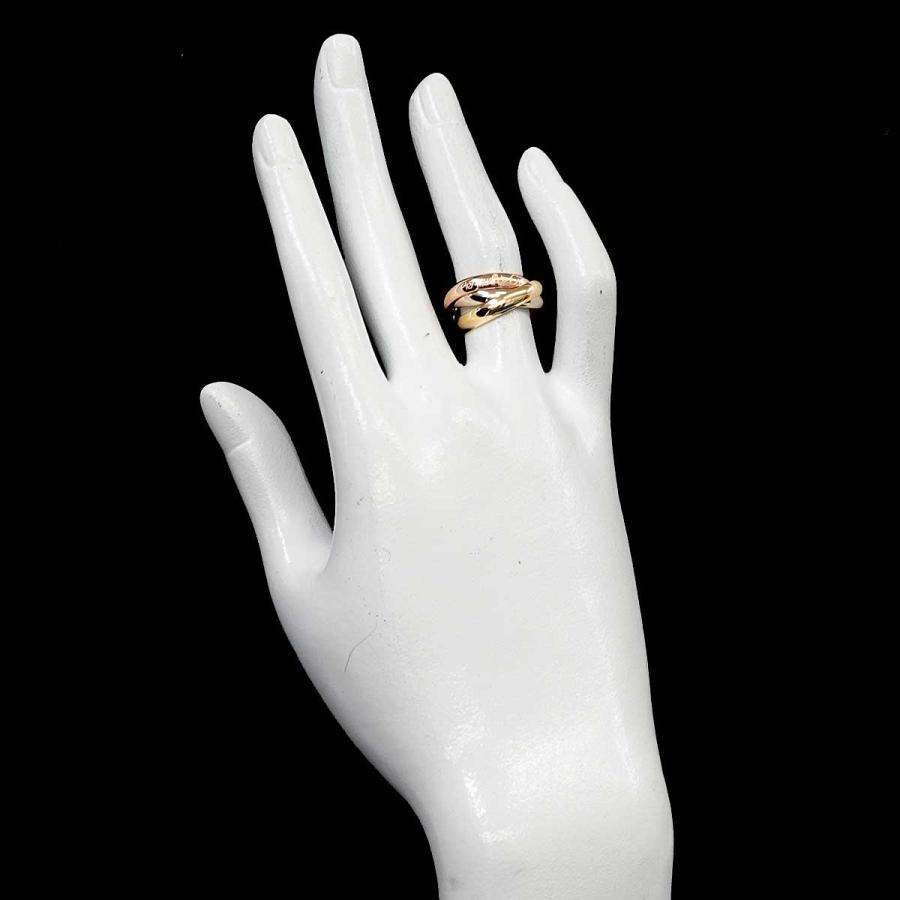 Cartier（カルティエ） トリニティ #51 リング K18 YG WG PG 3連