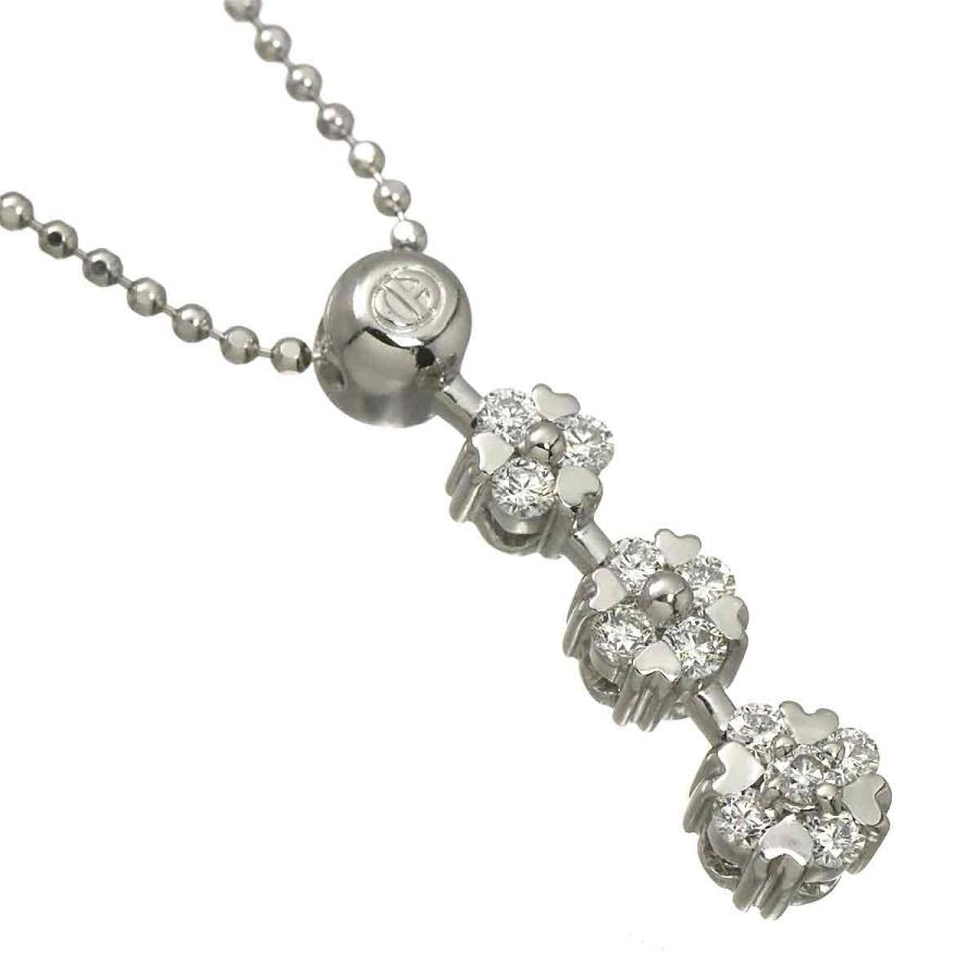 クリスティーナ ハン Christina Han ダイヤ 0.32ct ネックレス 45cm K18 WG ホワイトゴールド 750 Diamond Necklace 90318962_2