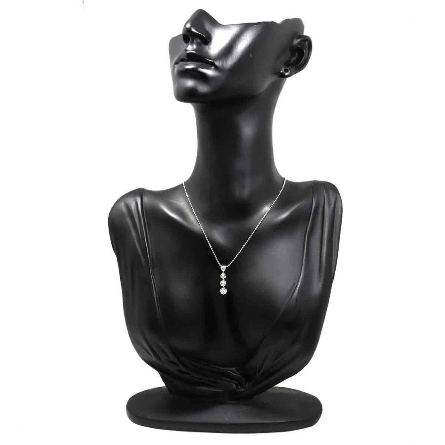 クリスティーナ ハン Christina Han ダイヤ 0.32ct ネックレス 45cm K18 WG ホワイトゴールド 750 Diamond Necklace 90318962_7