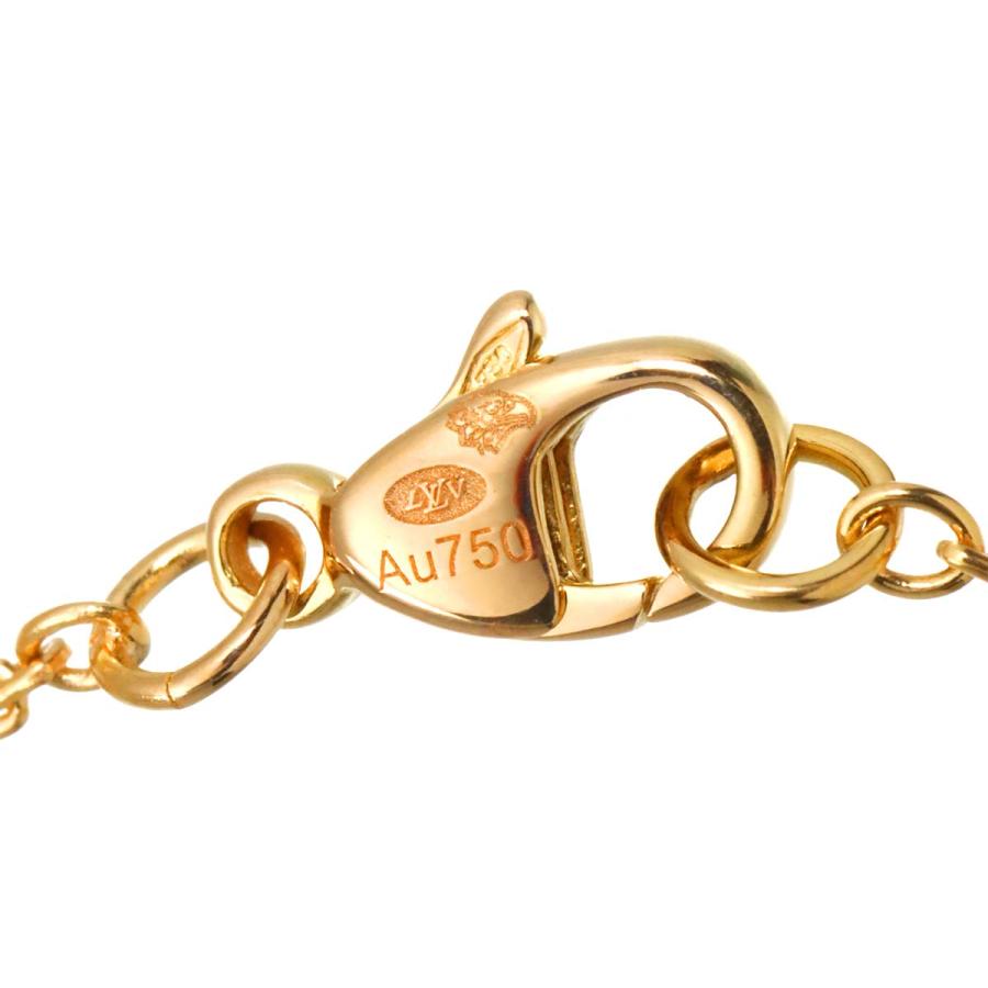 ルイ ヴィトン LOUIS VUITTON パンダンティフ PM ブロッサム オパール ダイヤ ネックレス 41cm K18 PG 750 Necklace 90319002_4