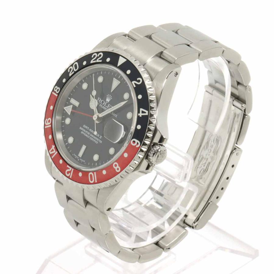 ROLEX（ロレックス） ROLEX GMTマスターII 16710 A番 赤黒ベゼル
