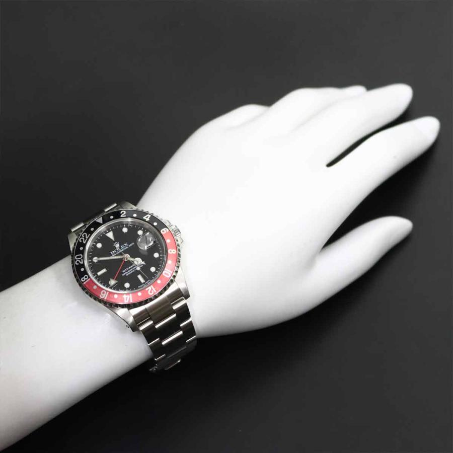 ROLEX（ロレックス） ROLEX GMTマスターII 16710 A番 赤黒ベゼル