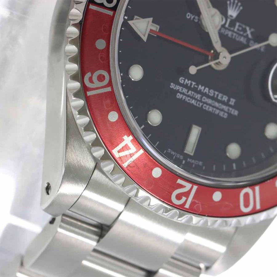 ROLEX（ロレックス） ROLEX GMTマスターII 16710 A番 赤黒ベゼル