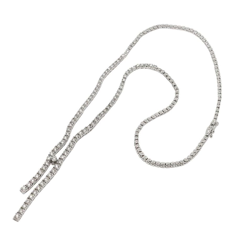 DAMIANI（ダミアーニ） ダイヤ ネックレス 40cm K18 WG ホワイト 