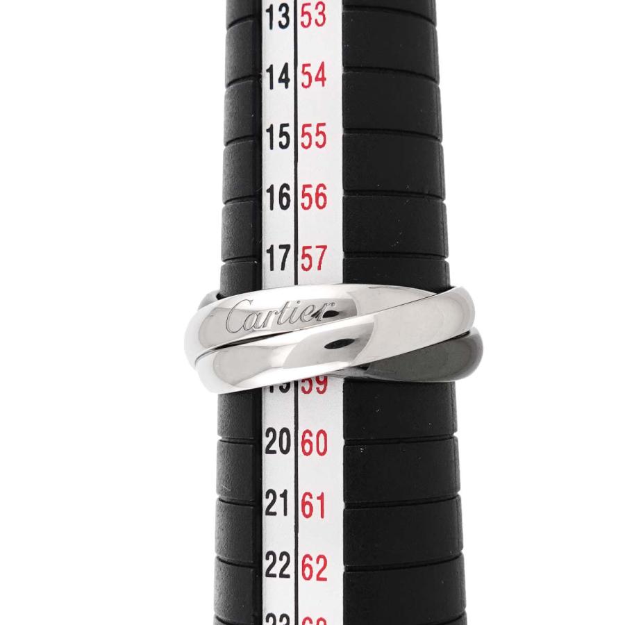 Cartier（カルティエ） トリニティ MM #58 リング セラミック K18 WG 3