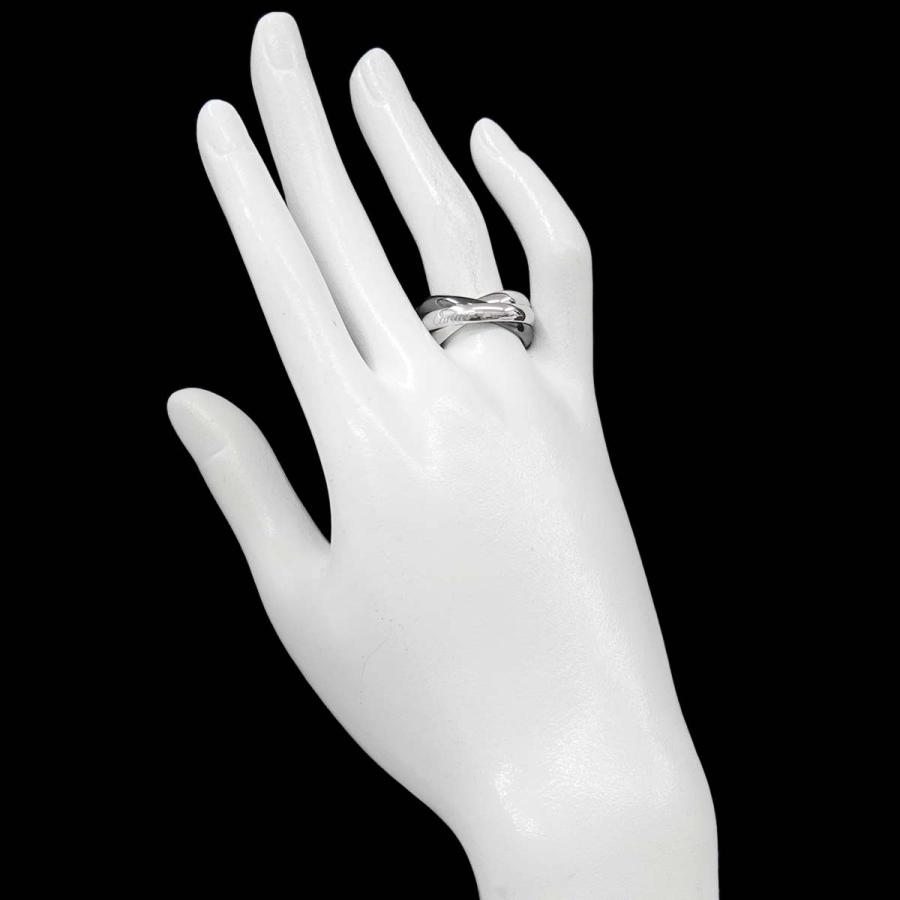 Cartier（カルティエ） トリニティ MM #58 リング セラミック K18 WG 3