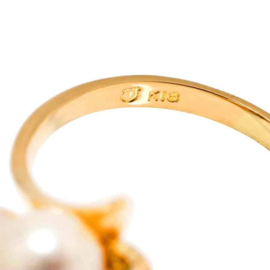 Cartier（カルティエ） タサキ TASAKI 8号 リング アコヤ真珠 6.7-5.6 