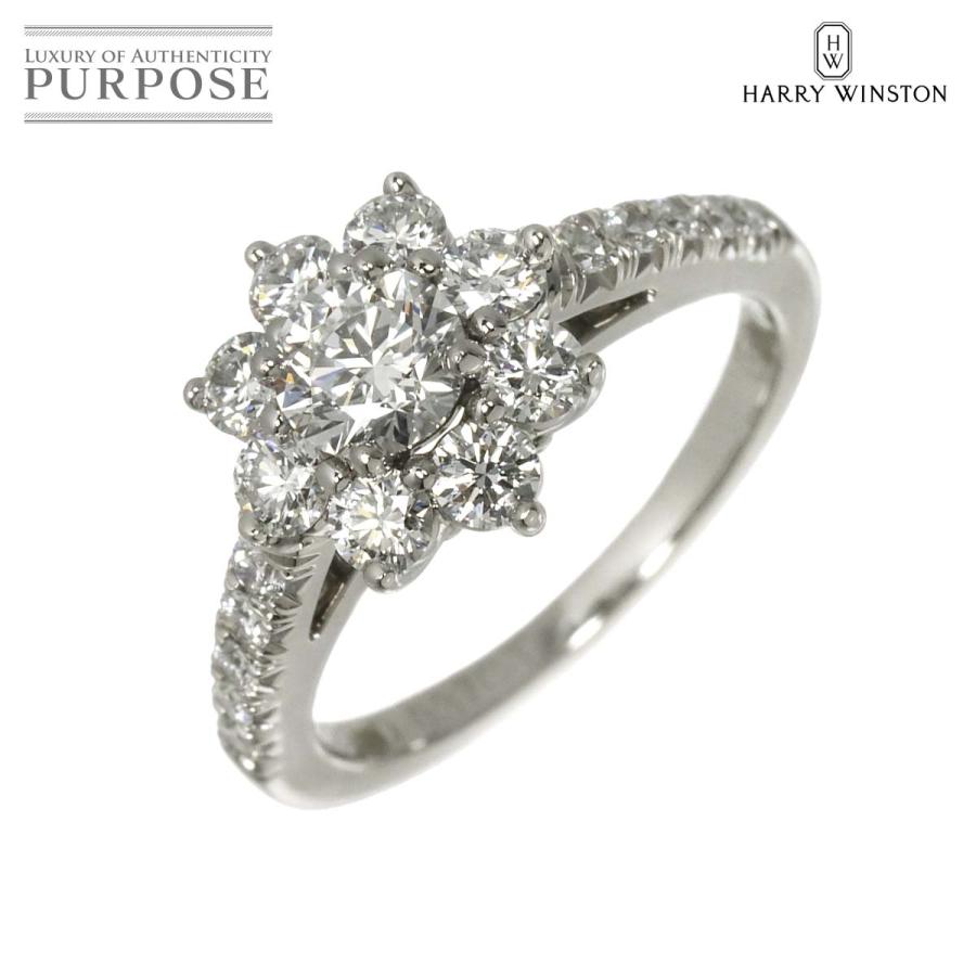 ハリー・ウィンストン（HARRY WINSTON） サンフラワー ミニ 5号 リング 