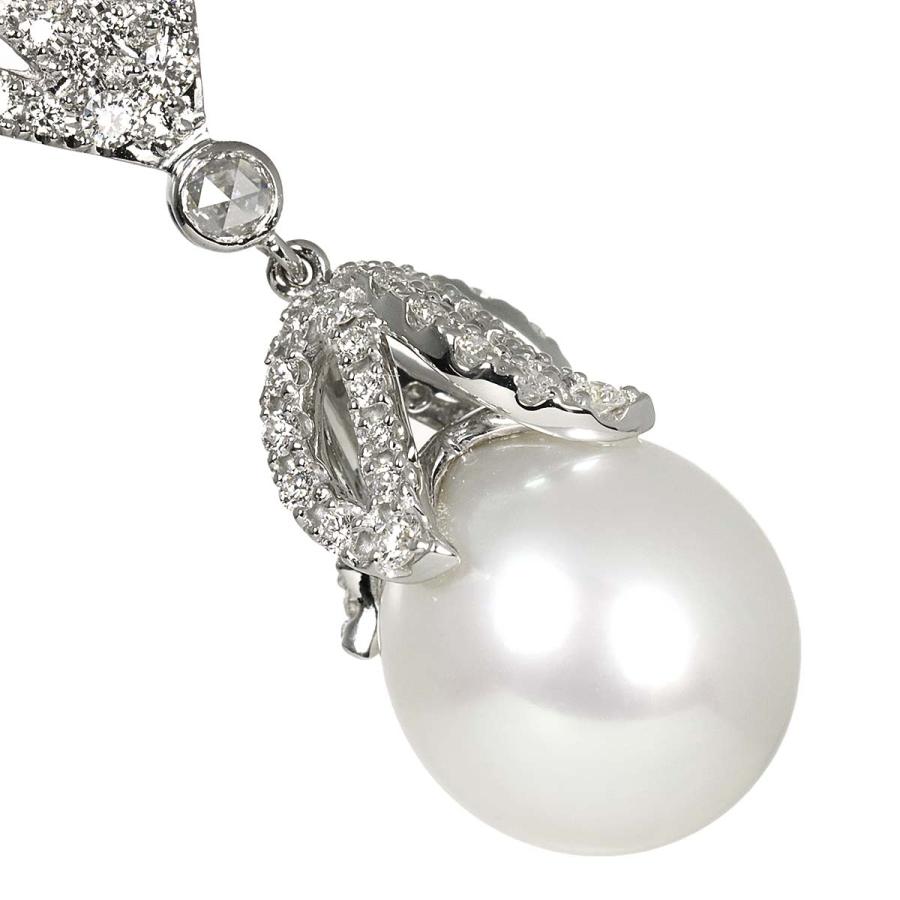 TASAKI（タサキ） サラ 白蝶真珠 アコヤ真珠 ダイヤ 4.05ct ネックレス 