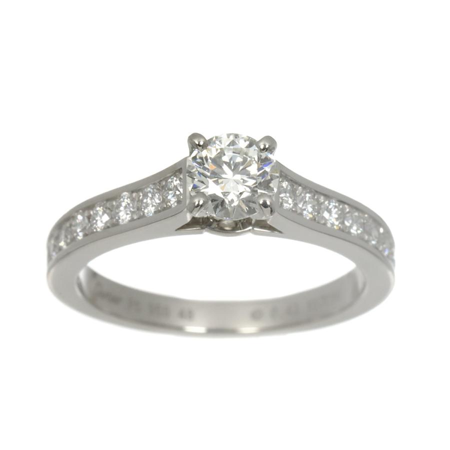 Cartier（カルティエ） エタンセル #48 リング ハーフ ダイヤ 0.41ct