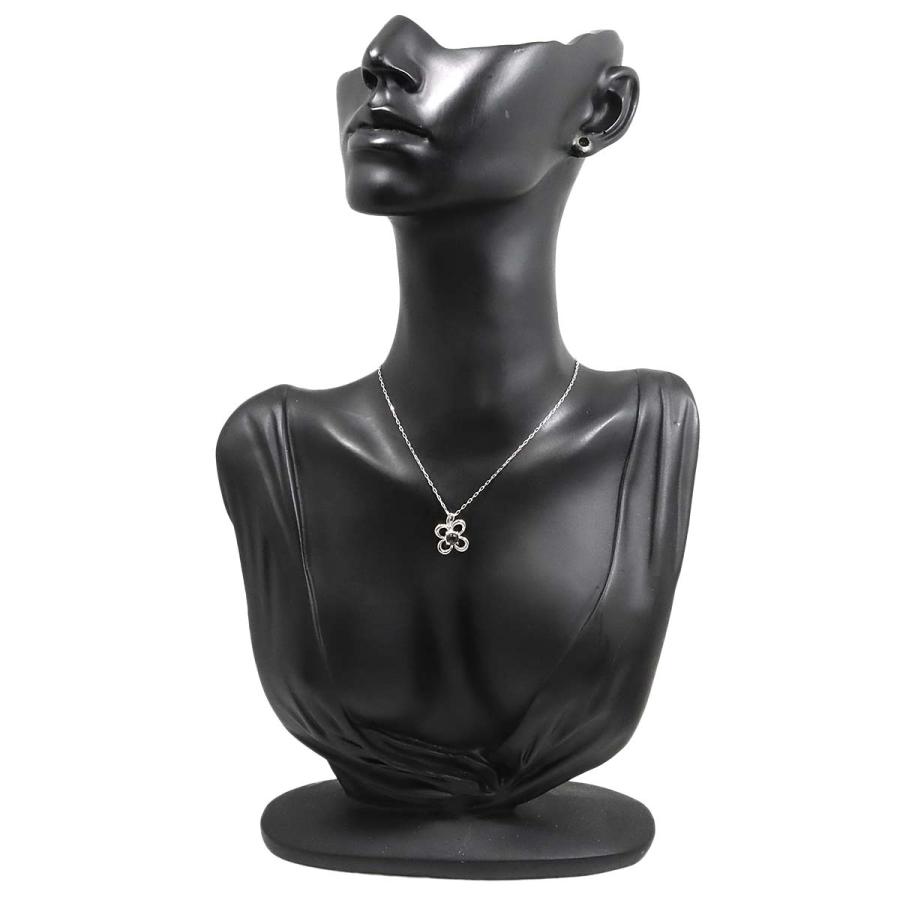 MIKIMOTO（ミキモト） クォーツ ネックレス 40cm K18 WG ホワイト