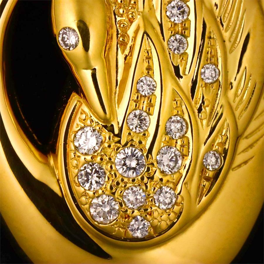 TASAKI（タサキ） ダイヤ 0.25ct ブローチ K18 YG イエローゴールド