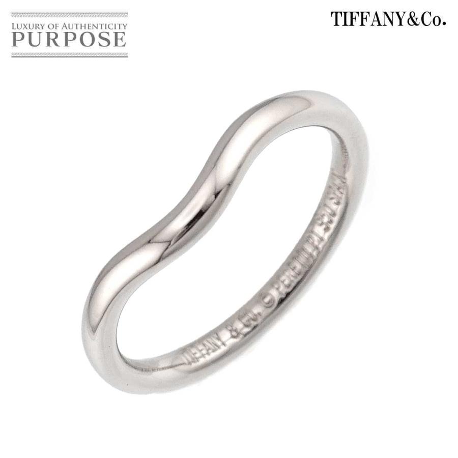 TIFFANY&Co.（ティファニー） カーブド バンド 7号 リング Pt プラチナ