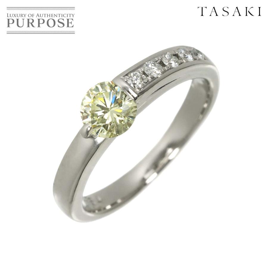 TASAKI（タサキ） TASAKI 10号 リング ダイヤ 0.54/0.09ct Pt プラチナ 