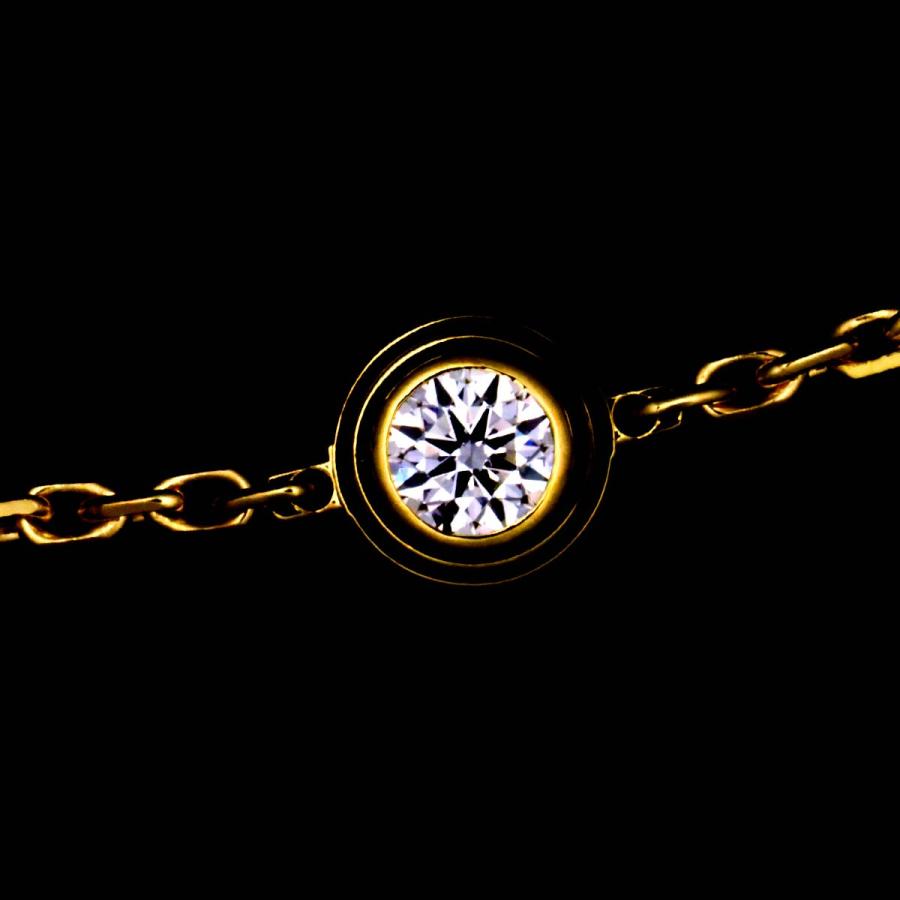 Cartier（カルティエ） ダムール ブレスレット XS 18cm ダイヤ K18 YG