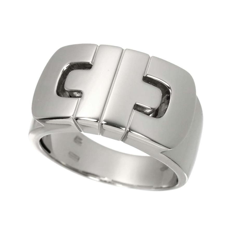 BVLGARI（ブルガリ） パレンテシ 22.5号 リング K18 WG ホワイト