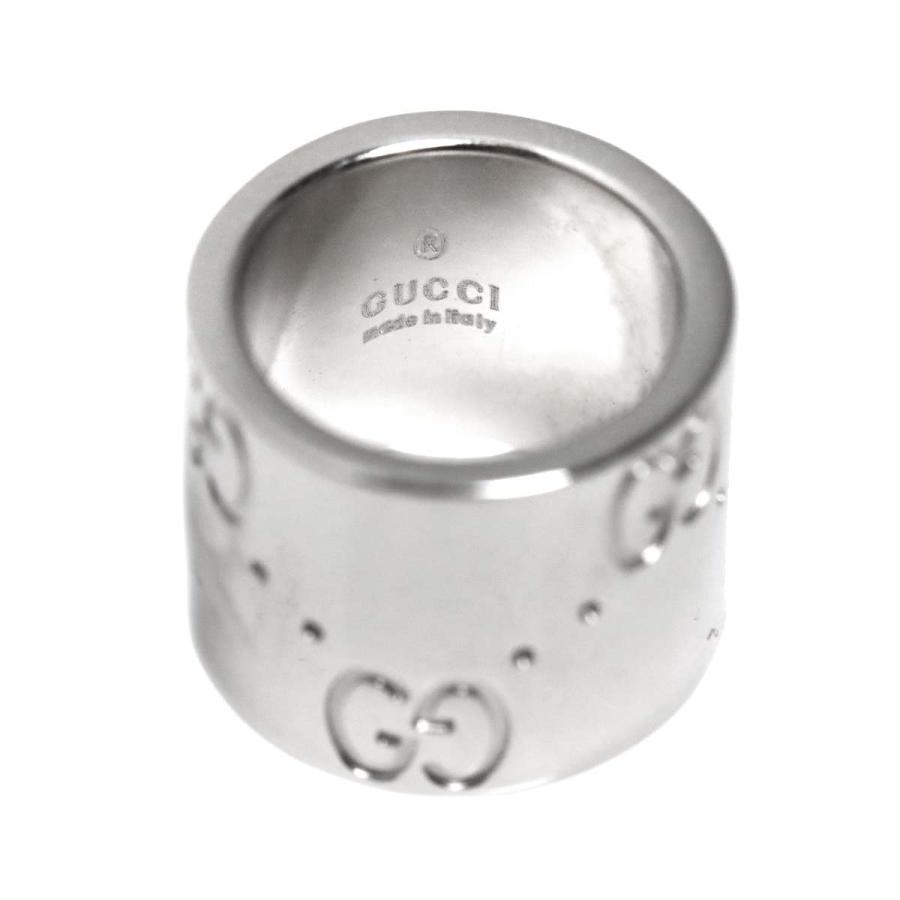 GUCCI☆アイコンペンダントトップ K18WG（ホワイトゴールド)美品 GUCCI（グッチ） アイコン ペンダント トップ K18 WG ホワイトゴールド