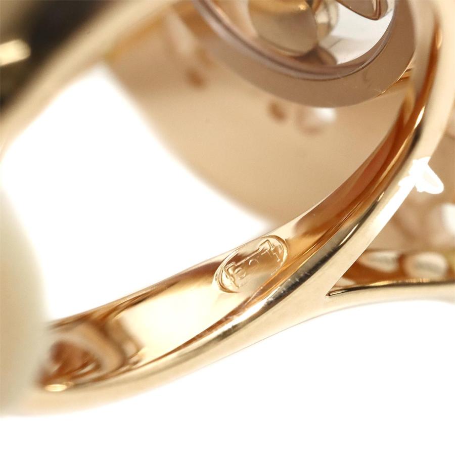 Chopard（ショパール） ハッピーダイヤ 13号 リング ダイヤ K18 PG