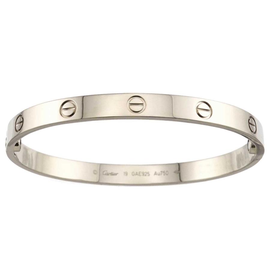 Cartier（カルティエ） ラブ ブレス #19 K18 WG ホワイトゴールド 750 