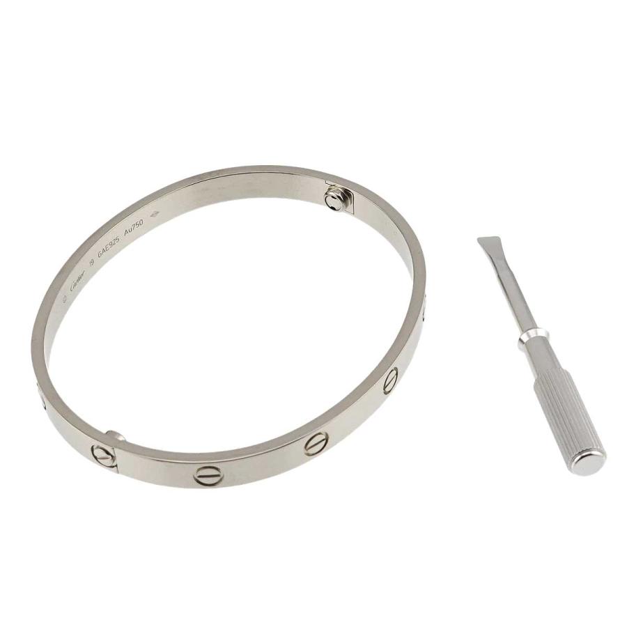 Cartier（カルティエ） ラブ ブレス #19 K18 WG ホワイトゴールド 750