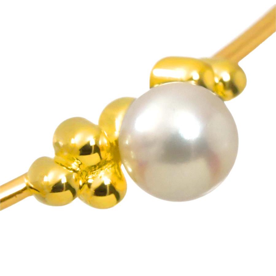 MIKIMOTO（ミキモト） アコヤ真珠 6.3mm ブレスレット 17cm K18 YG