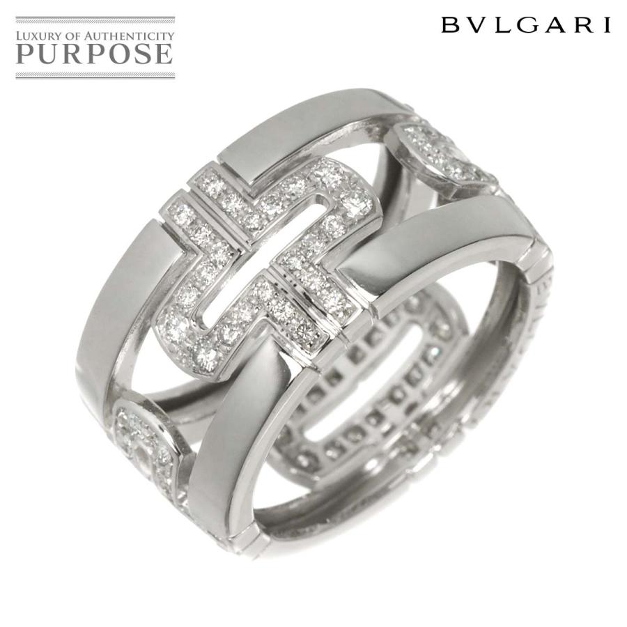 BVLGARI（ブルガリ） パレンテシ #54 リング パヴェダイヤ K18 WG