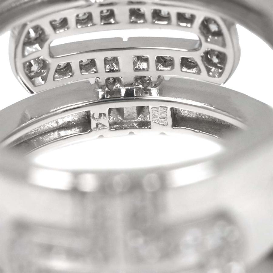 BVLGARI（ブルガリ） パレンテシ #54 リング パヴェダイヤ K18 WG