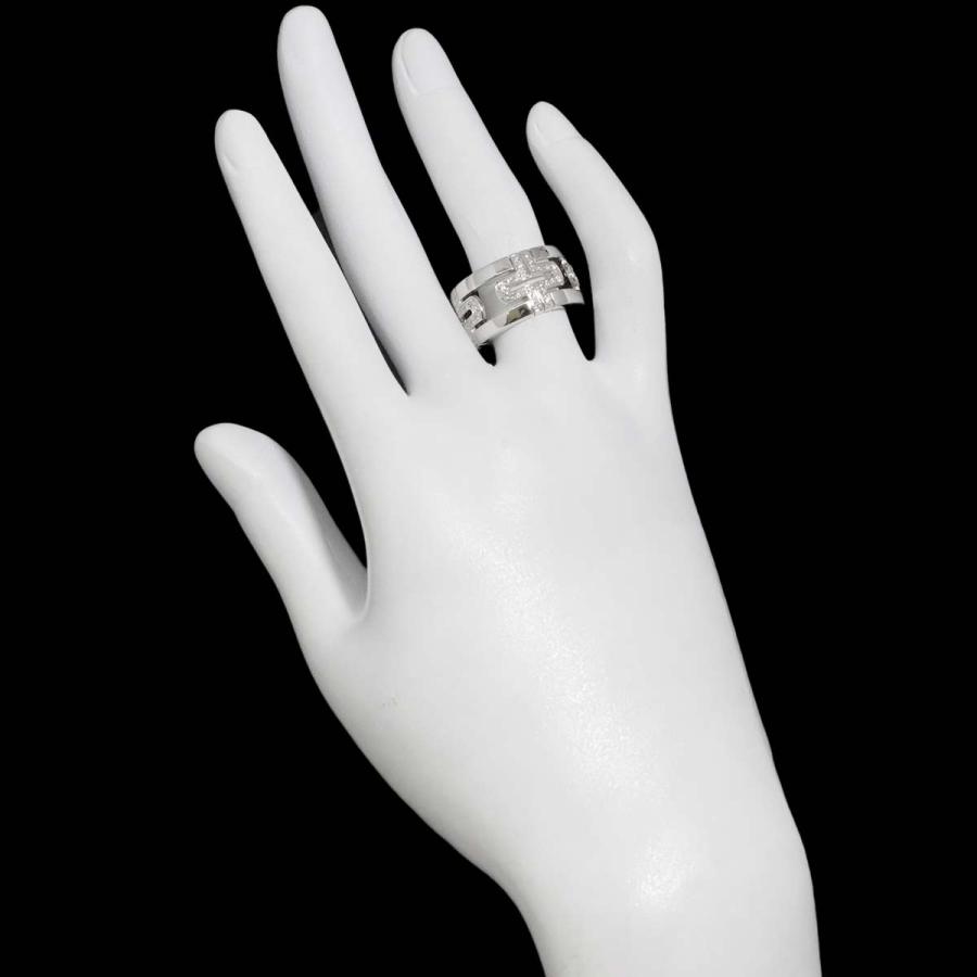 Bvlgari ダイヤモンド付きリング 指輪 54 BVLGARI（ブルガリ） パレンテシ #54 リング パヴェダイヤ K18 WG