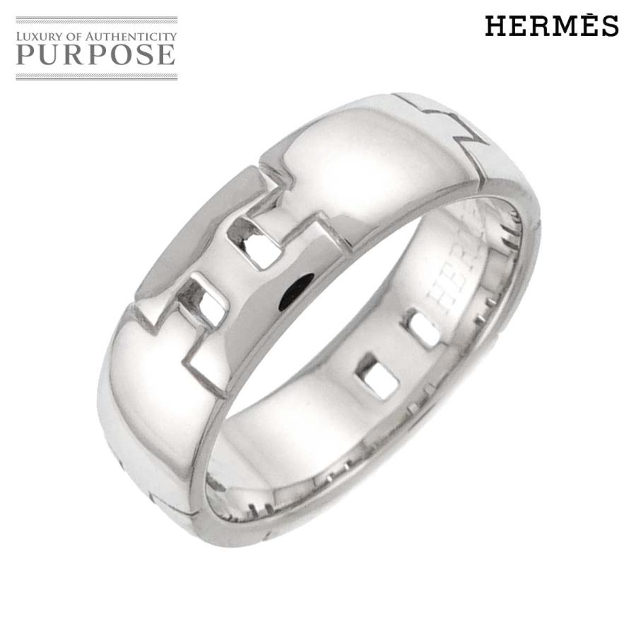 HERMES（エルメス） エヴァー ヘラクレス #48 リング K18 WG ホワイト