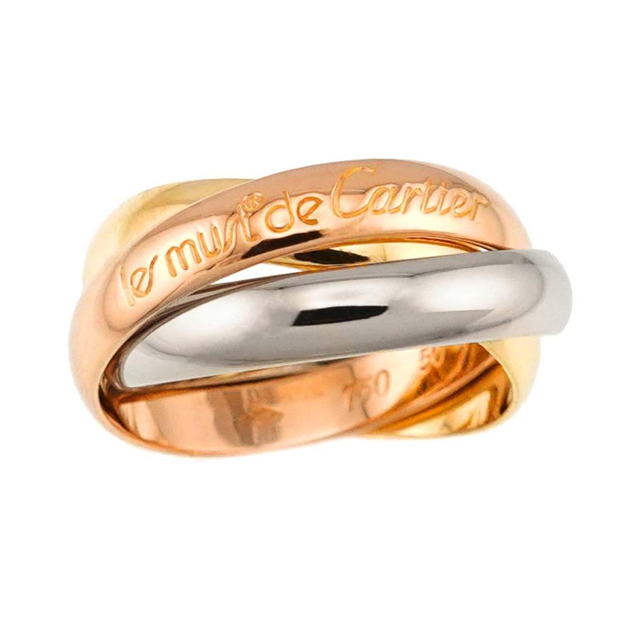 Cartier（カルティエ） トリニティ ミディアム MM #50 リング K18 YG