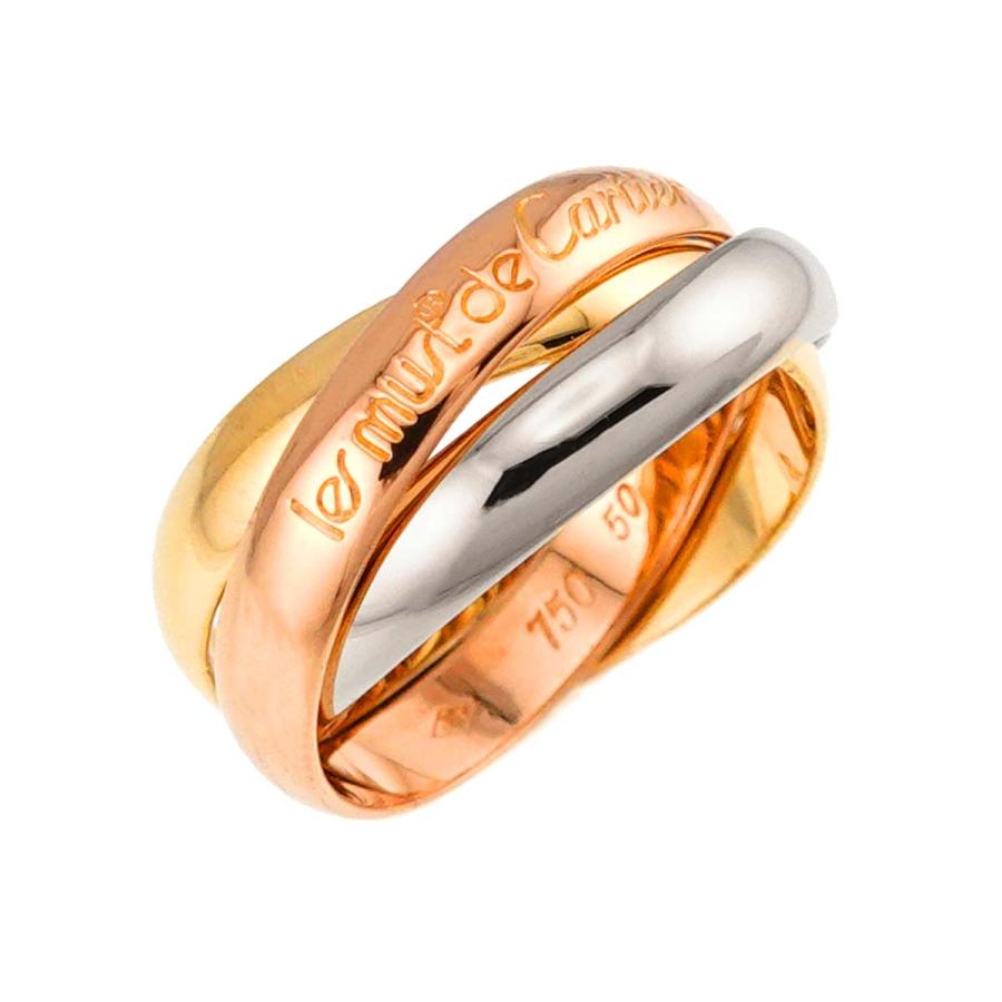 Cartier（カルティエ） トリニティ ミディアム MM #50 リング K18 YG