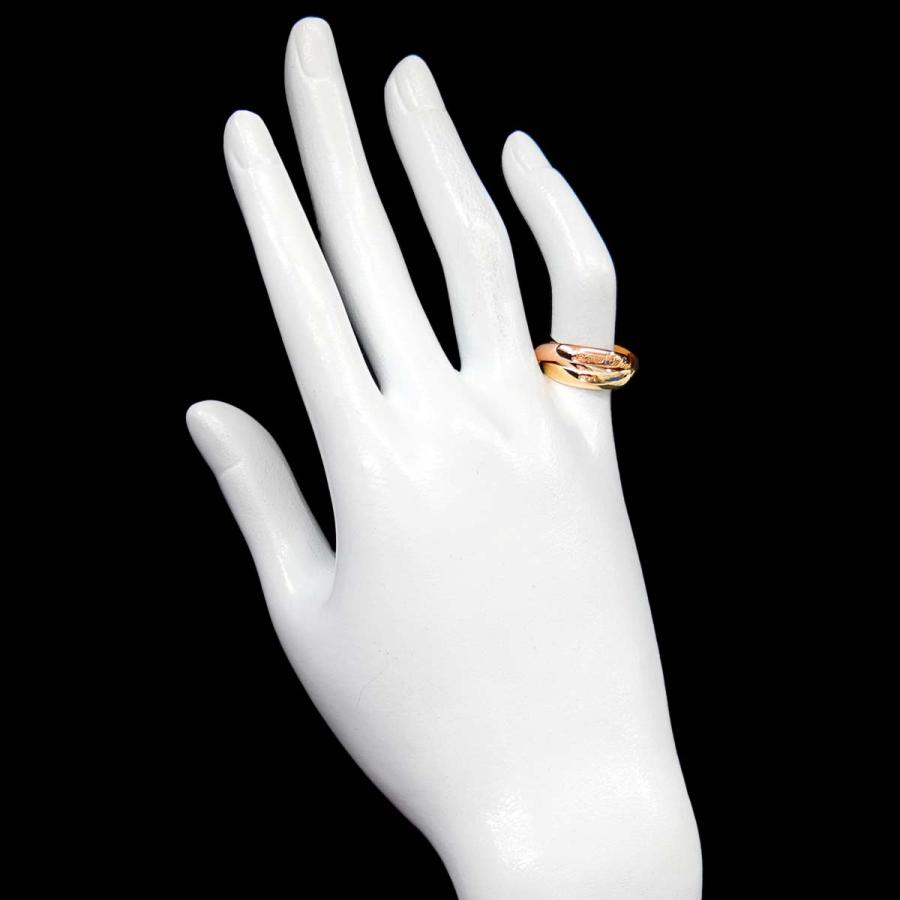 Cartier（カルティエ） トリニティ ミディアム MM #50 リング K18 YG