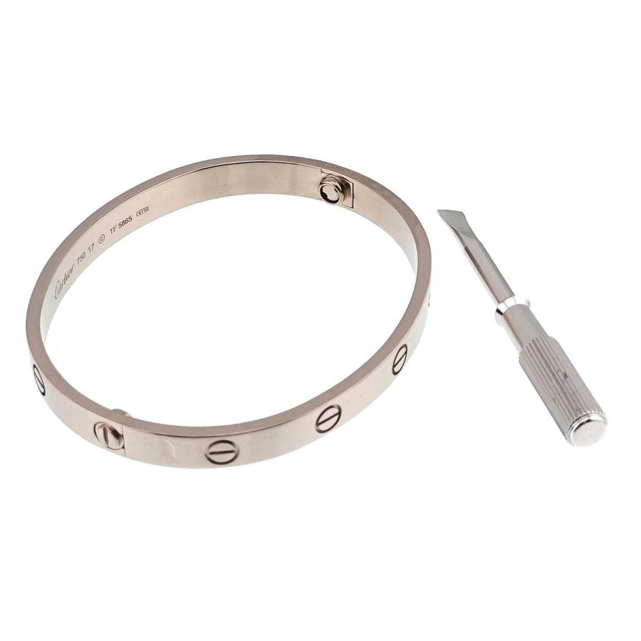 Cartier（カルティエ） ラブ ブレス #17 K18 WG ホワイトゴールド 750