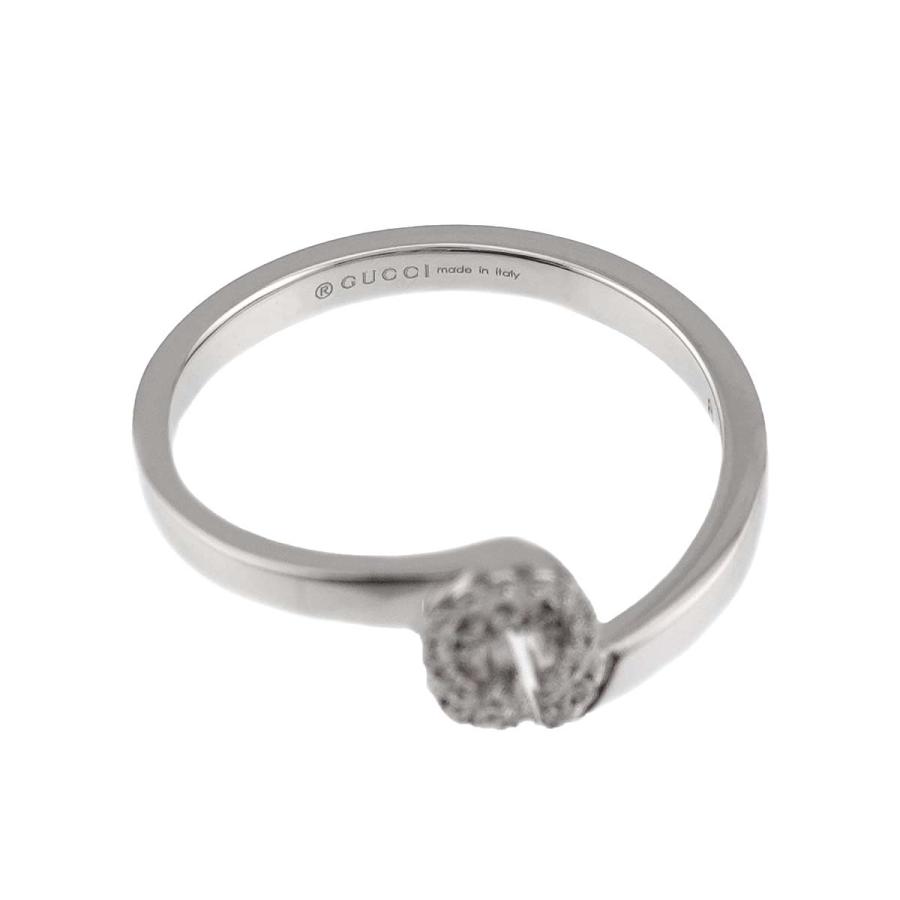 GUCCI（グッチ） GUCCI GGランニング ダイヤ #8 リング K18 WG