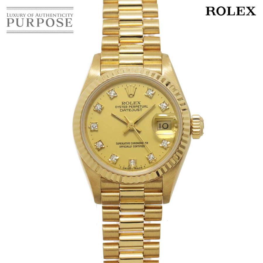 ROLEX（ロレックス） デイトジャスト 69178G 9番 レディース 腕時計