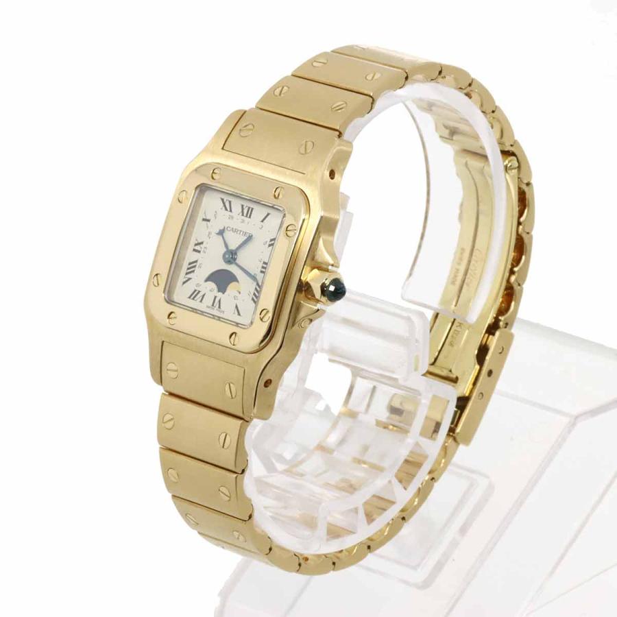 Cartier（カルティエ） サントスガルベSM ムーンフェイズ W20006C5
