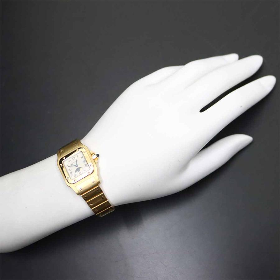 Cartier（カルティエ） サントスガルベSM ムーンフェイズ W20006C5