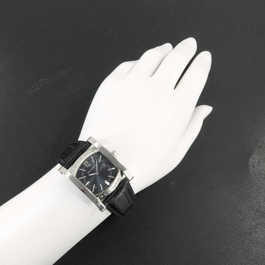 美品 ブルガリ BVLGARI アショーマ AA39S 男女兼用 BVLGARI（ブルガリ） アショーマ AA39S レディース 腕時計 デイト