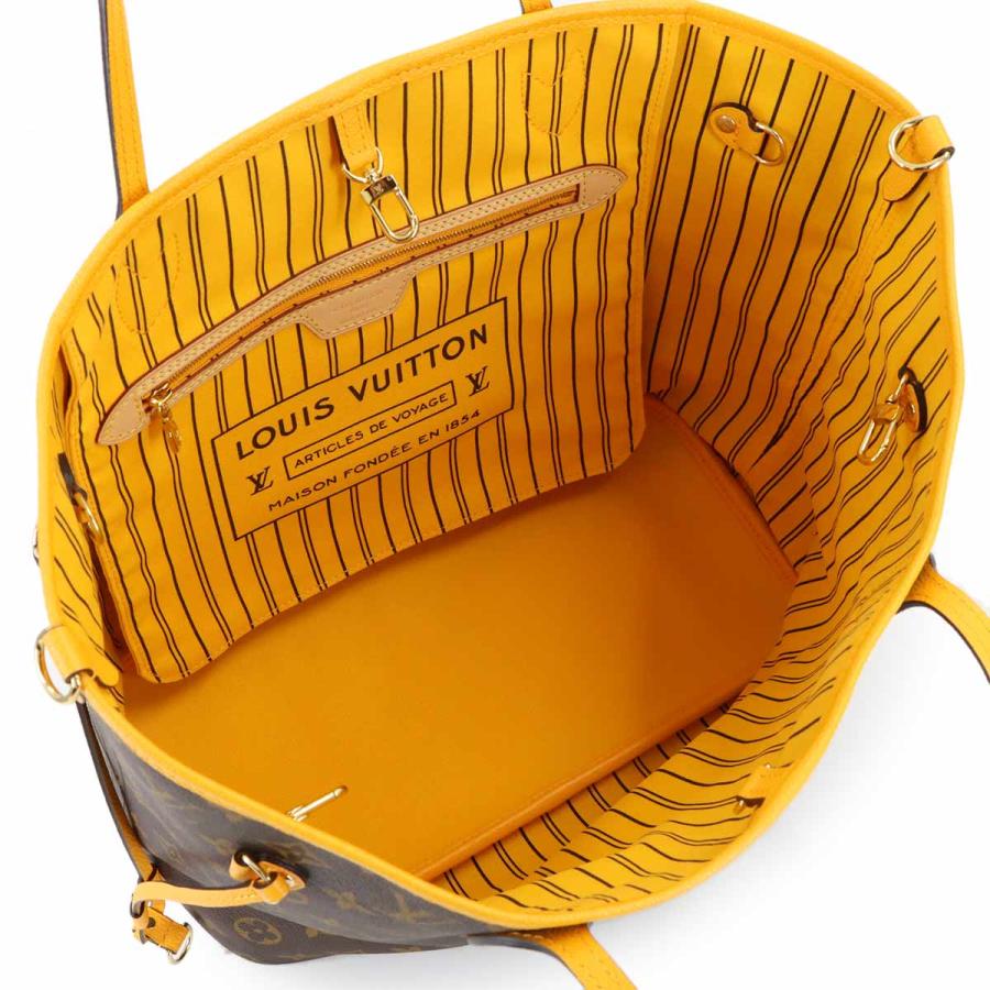 未使用 展示品 ルイ ヴィトン LOUIS VUITTON モノグラム ネヴァーフル インサイドアウト MM 2way トート ショルダー バッグ 90319749