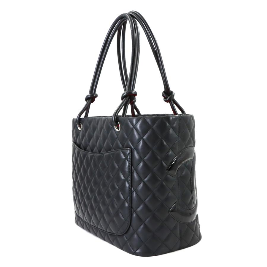 CHANEL（シャネル） カンボンライン ラージ トート バッグ カーフ