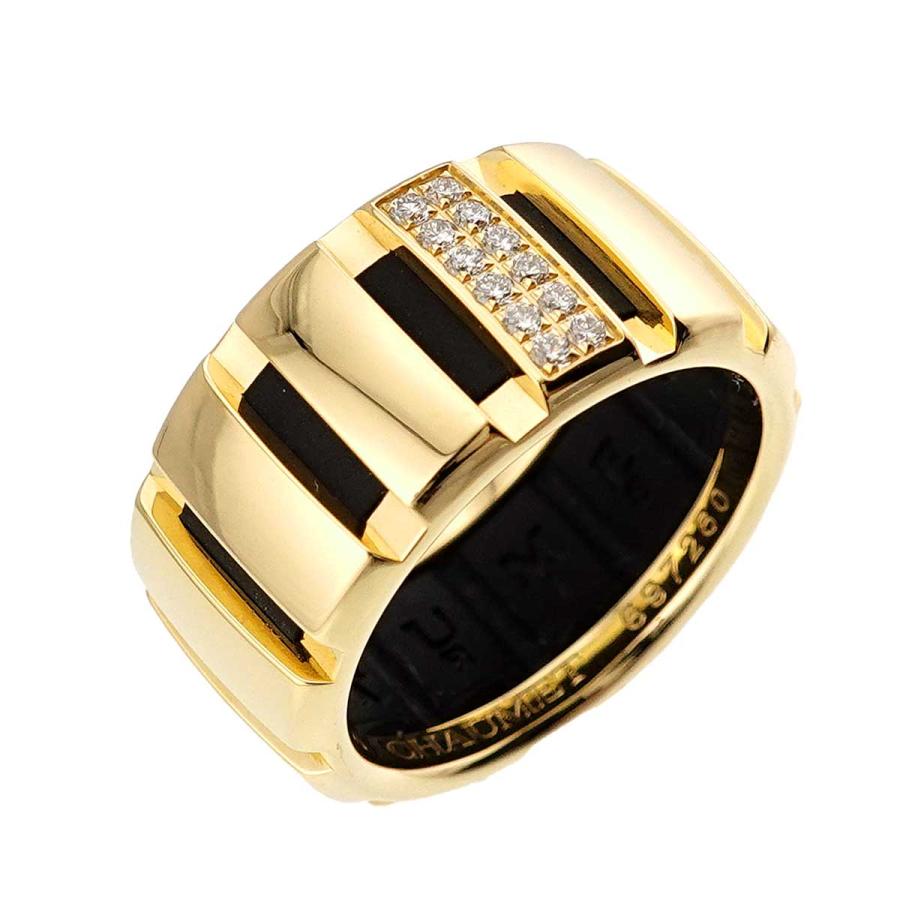 ショーメ Chaumet クラスワン #52 リング ダイヤ ミディアム K18 YG イエローゴールド 750 ラバー 指輪 Class One Ring 90319801_4