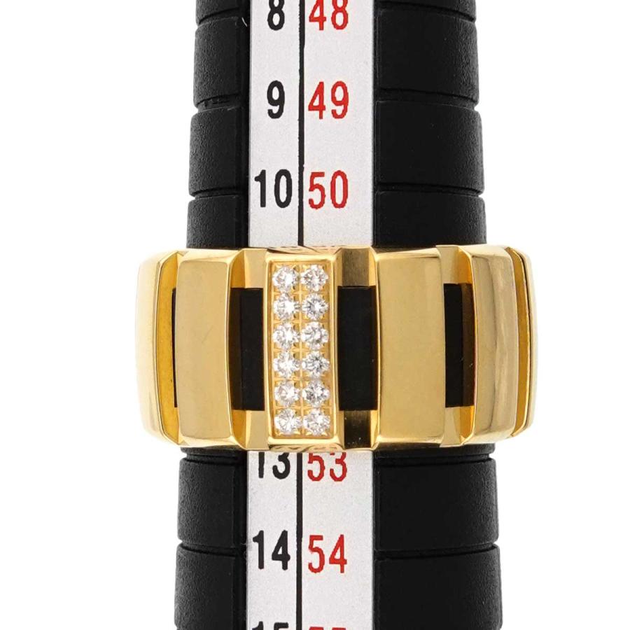 ショーメ Chaumet クラスワン #52 リング ダイヤ ミディアム K18 YG イエローゴールド 750 ラバー 指輪 Class One Ring 90319801_6