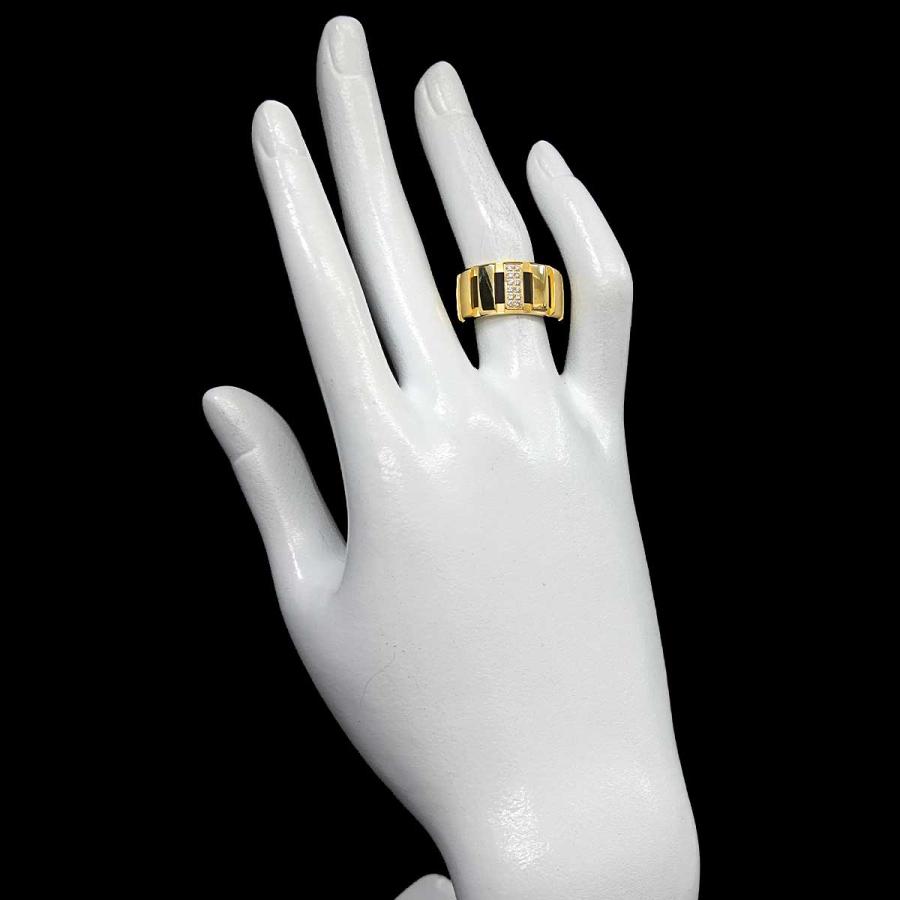 ショーメ Chaumet クラスワン #52 リング ダイヤ ミディアム K18 YG イエローゴールド 750 ラバー 指輪 Class One Ring 90319801_7