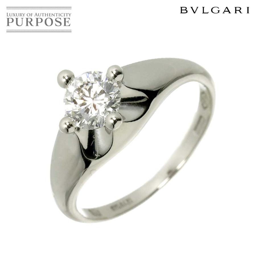 BVLGARI（ブルガリ） コロナ ダイヤ 0.553ct F/VS1 9号 リング Pt