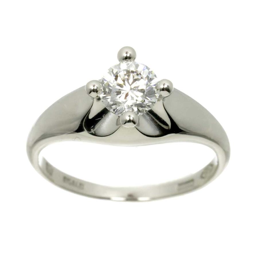 BVLGARI（ブルガリ） コロナ ダイヤ 0.553ct F/VS1 9号 リング Pt