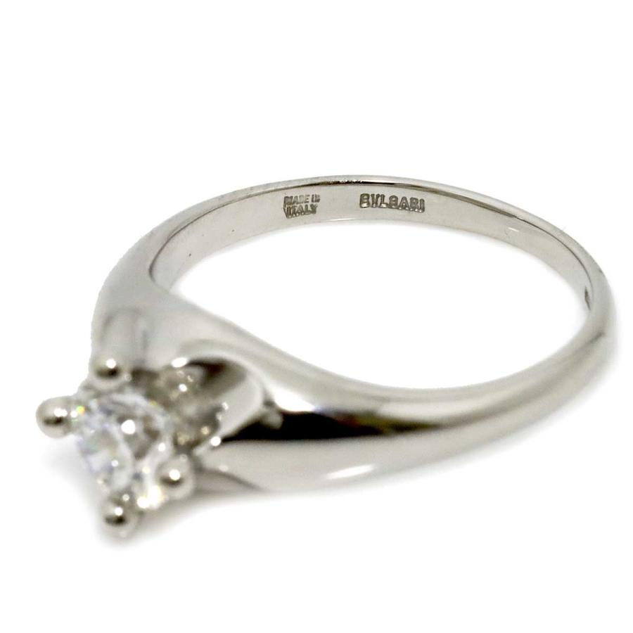 BVLGARI（ブルガリ） コロナ ダイヤ 0.553ct F/VS1 9号 リング Pt