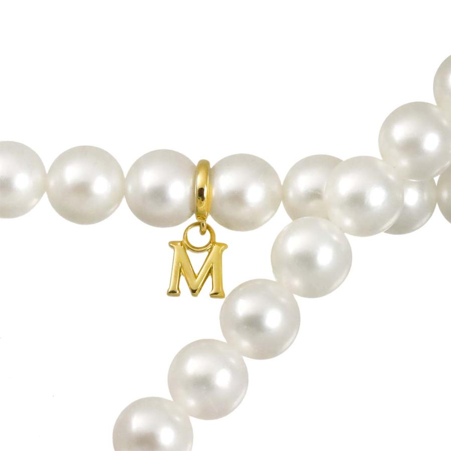 MIKIMOTO（ミキモト） アコヤ真珠 6.4-6.0mm ネックレス 37cm K18 YG