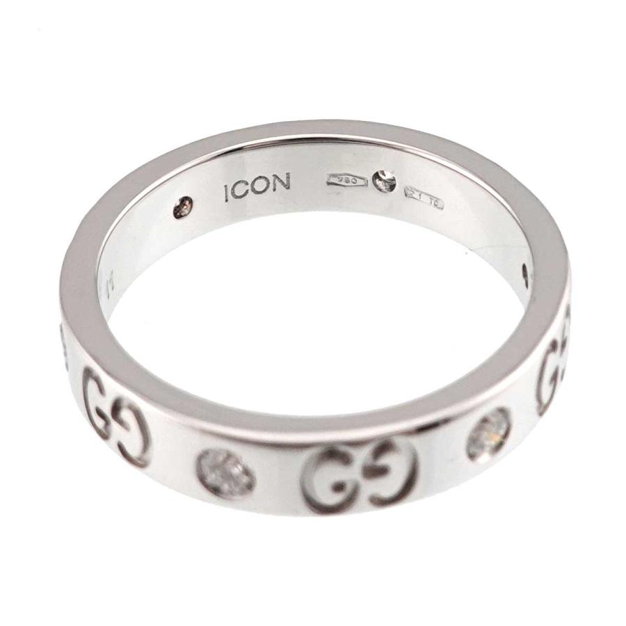 GUCCI（グッチ） アイコン #11 リング ダイヤ K18 WG ホワイトゴールド 